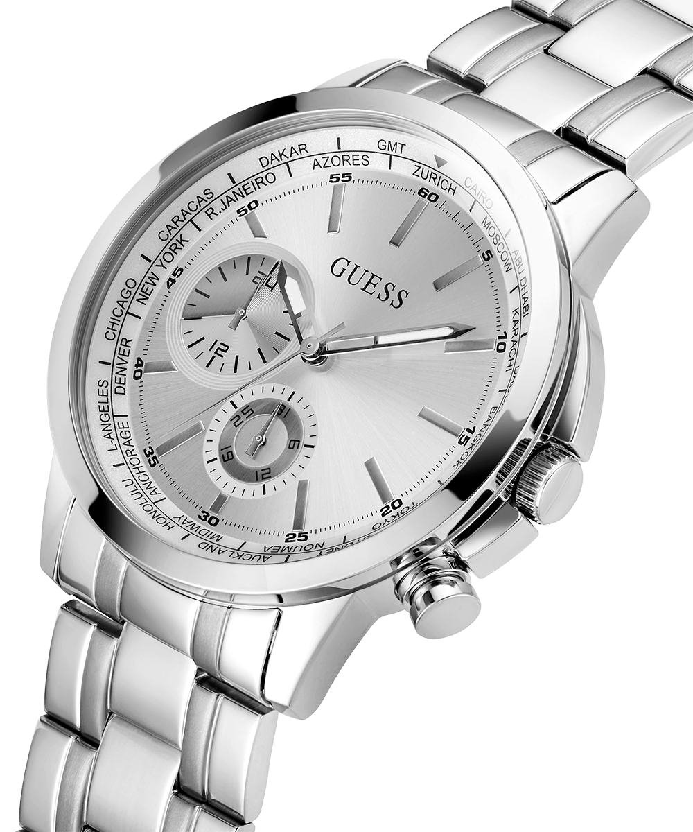 Montre Guess Montre Homme GW0490G1 Argenté Montre Guess Montre Homme GW0490G1 Argenté