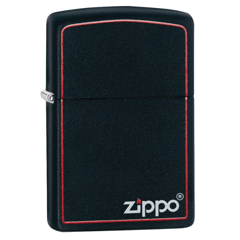 Classic Black and Red Zippo - 218ZB – GC Shop Egypt