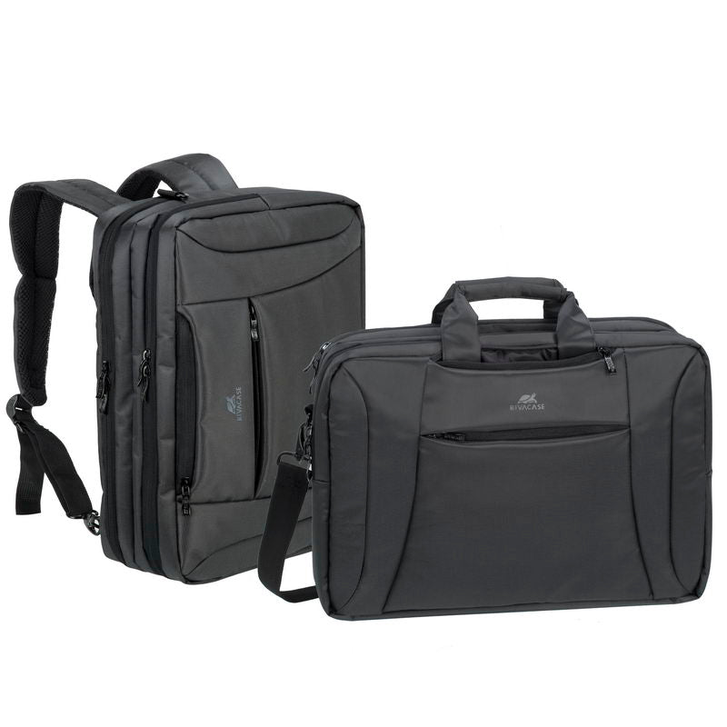 RivaCase 8290 black convertible Laptop bag/backpack 16 – GC Shop Egypt