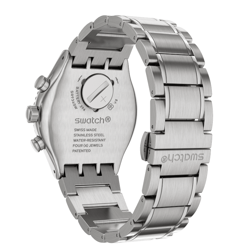 Swatch stainless clearance steel back