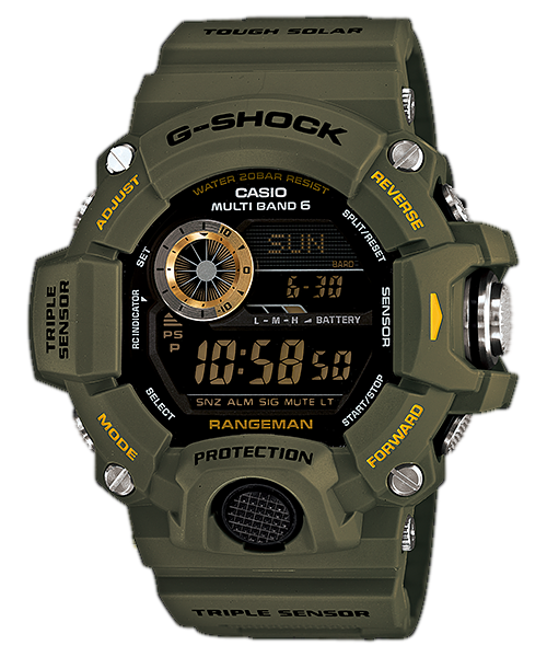 G-SHOCK レンジマン 🏐 【淡水水槽】 GW-9400-3DR