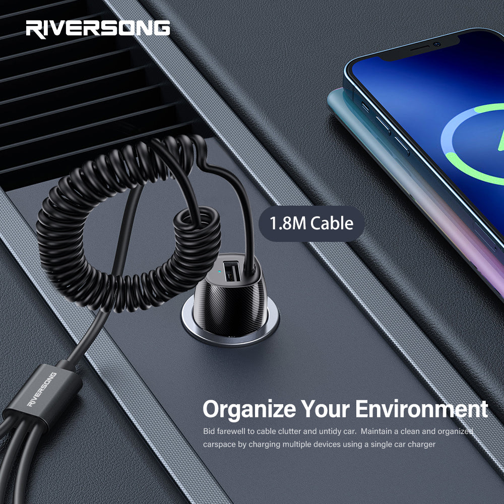 RIVERSONG Safari C2 Car Charger - CC17C