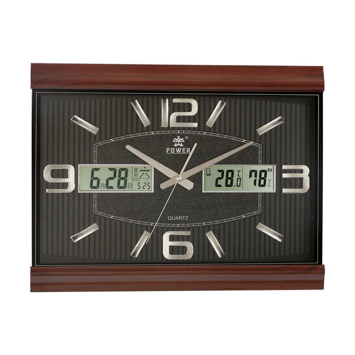 POWER Wall Clock 0521BLKS