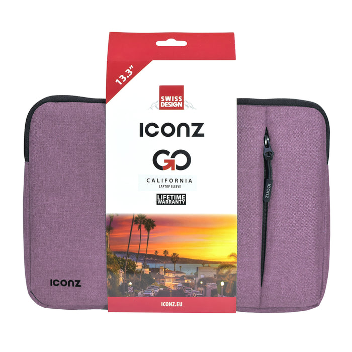 CALIFORNIA Laptop Sleeve 13.3 Purple