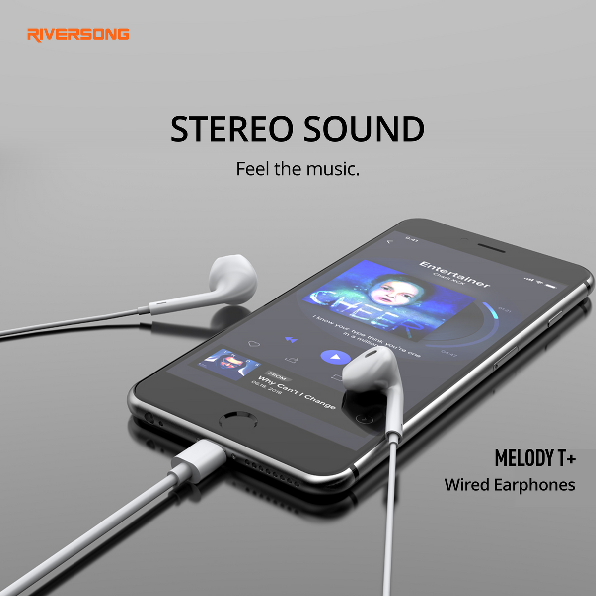 RIVERSONG Melody T+ Headset Earphones - EA130
