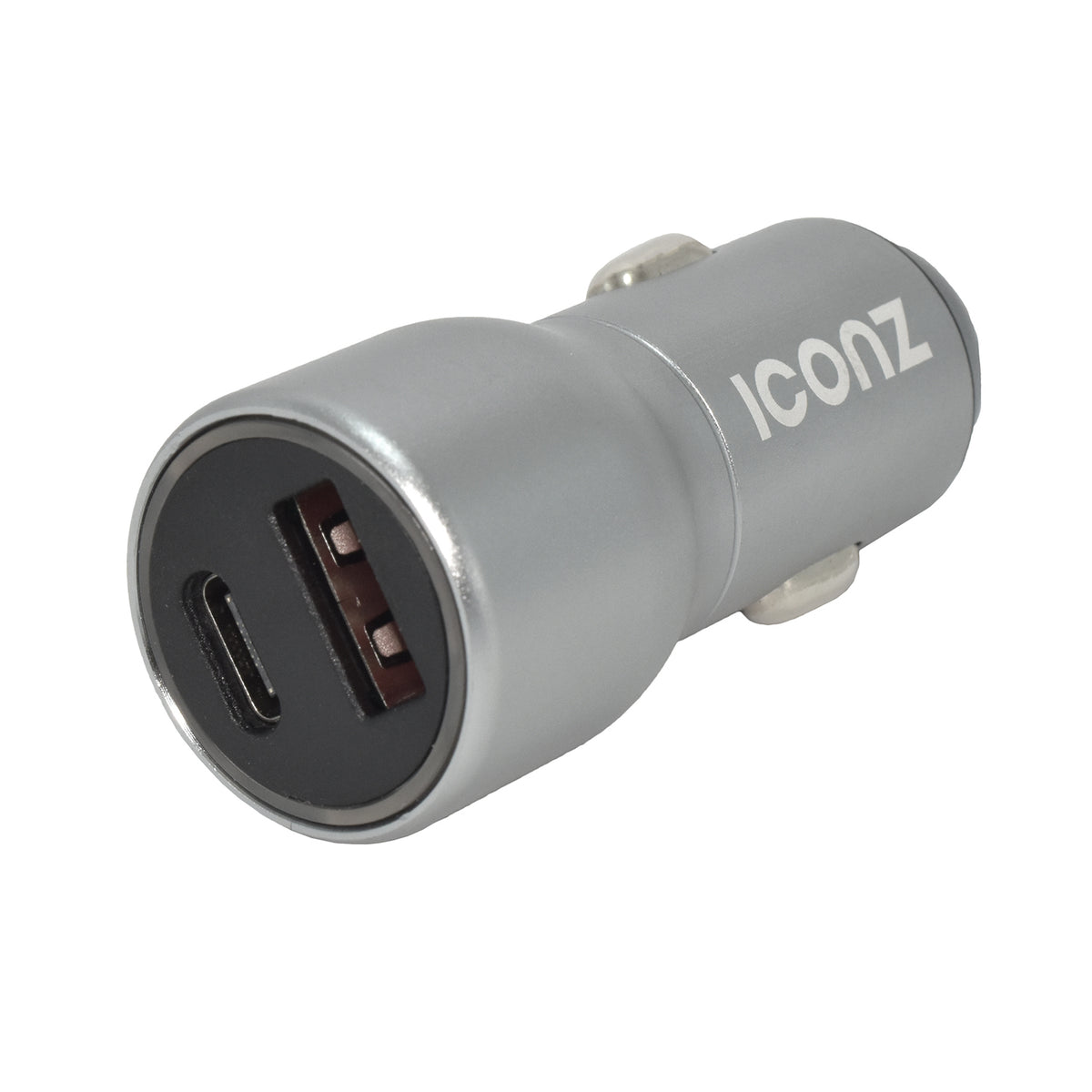 ICONZ PD Car Charger 45 Watt - Silver