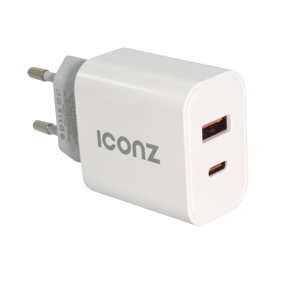 ICONZ PD30W/QC18W Wall Charger - White