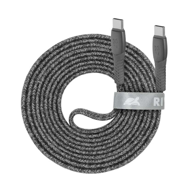 RIVACASE PS6105 GR21 Type-C / Type-C cable 2,1m grey