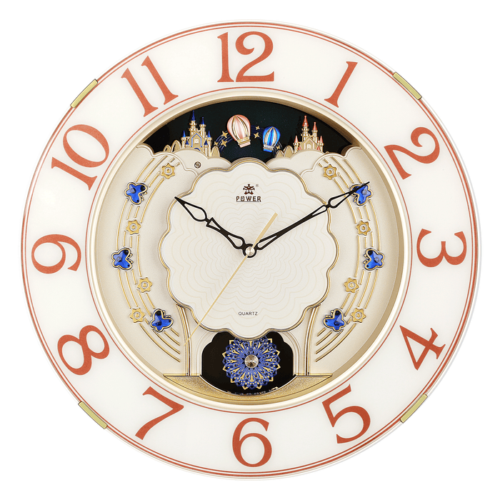 POWER Magic Motion Wall Clock 6138APMKS