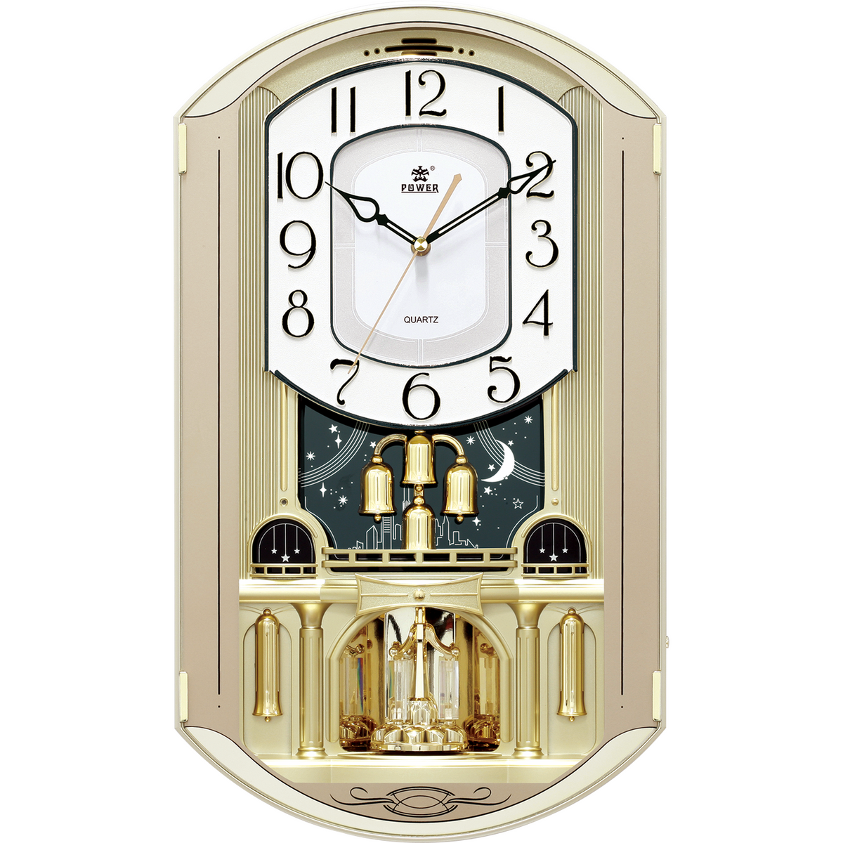 POWER Magic Motion Wall Clock 6230ARMKS