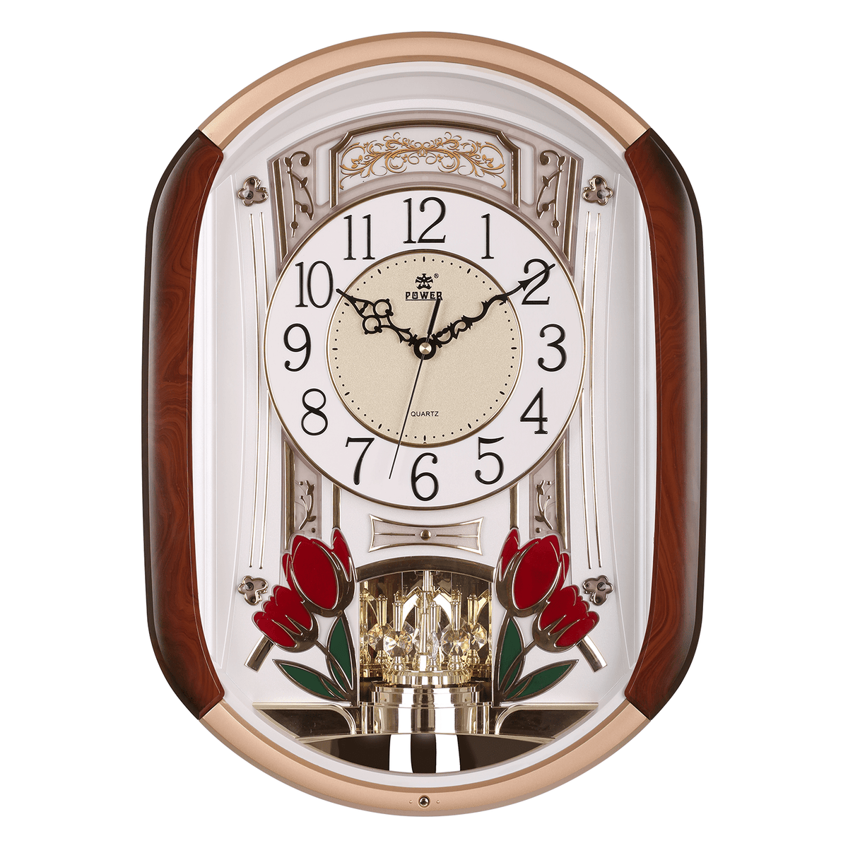 POWER Magic Motion Wall Clock 6249ARMKS