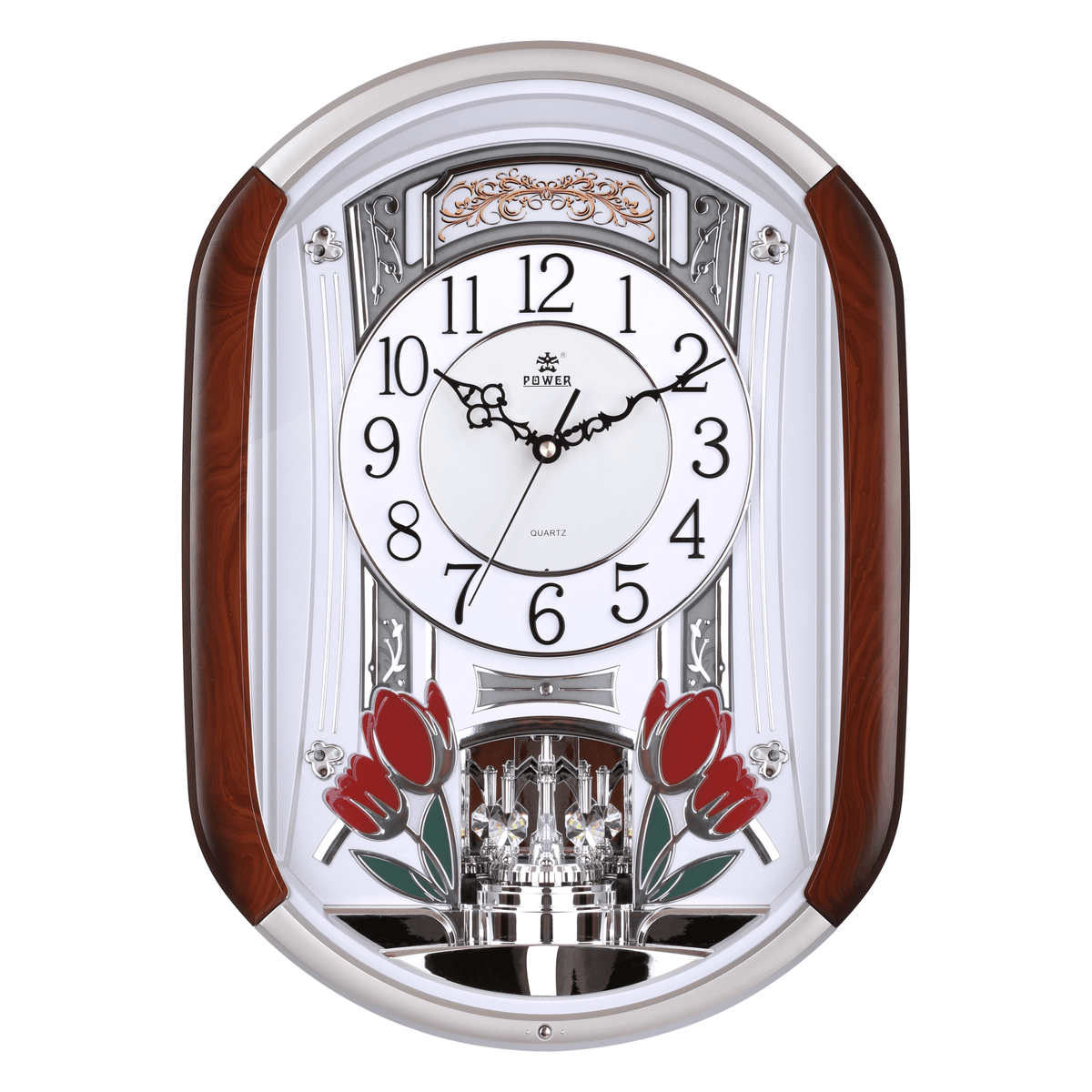 POWER Magic Motion Wall Clock 6249FRMKS