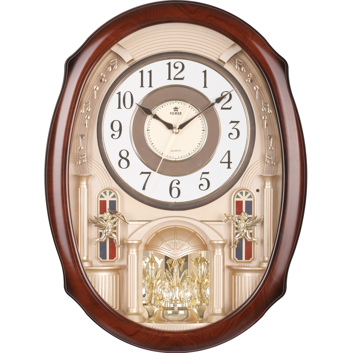 POWER Magic Motion Wall Clock 6251JRMKS1