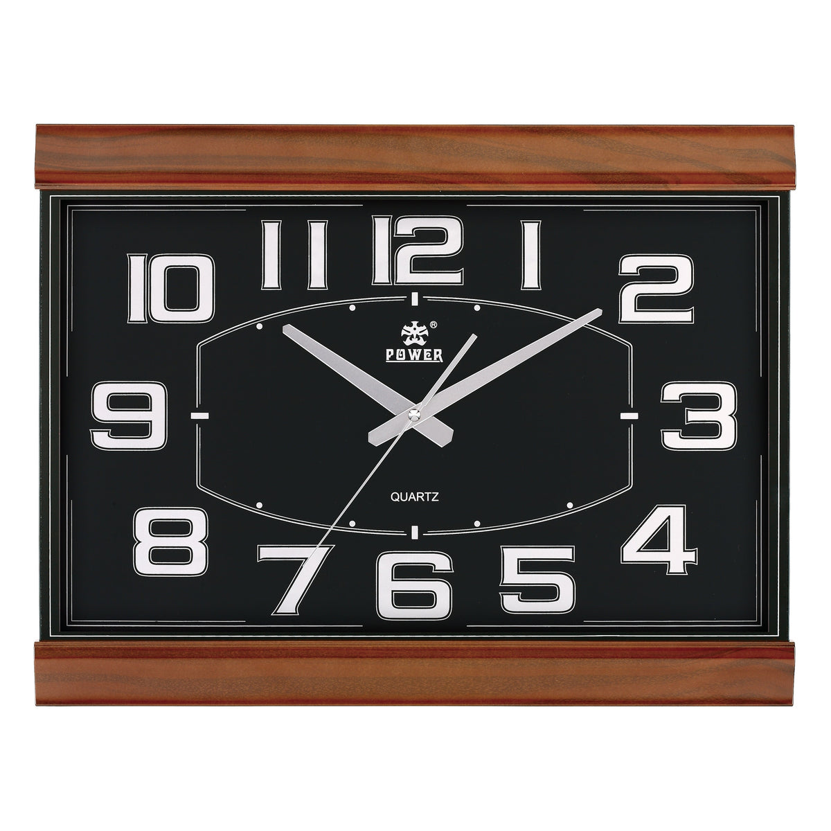 POWER Wall Clock 8111BKS