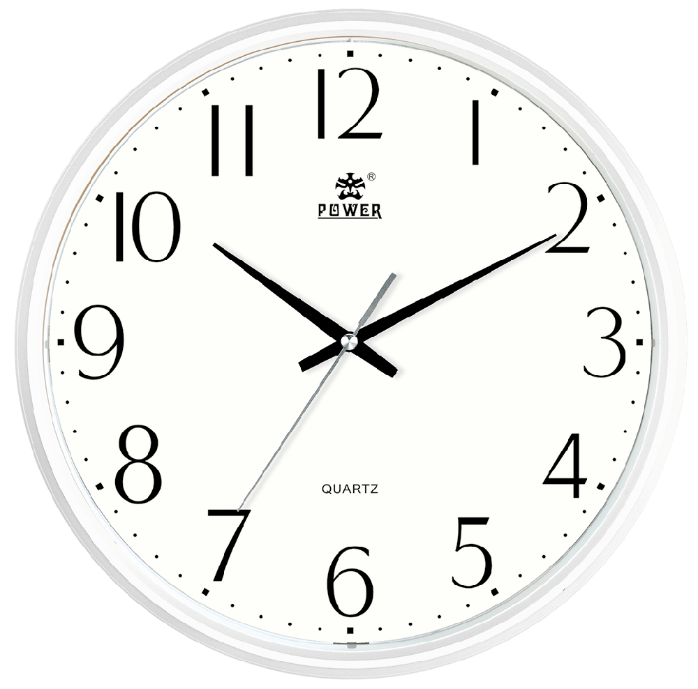 POWER Wall Clock 8207WKS