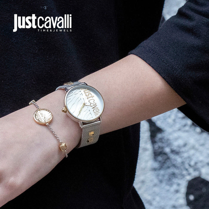 Just Cavalli Metal Analog Women's Watch JC1L077M0095