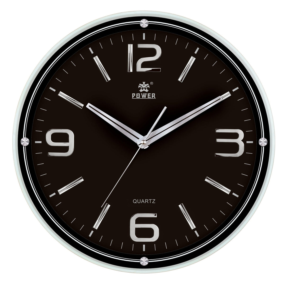 POWER Wall Clock 943BLKS