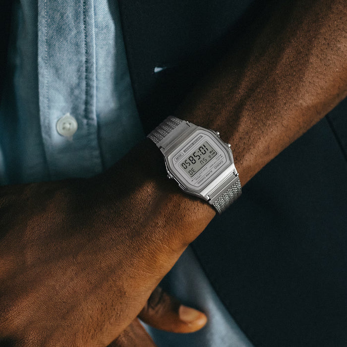 CASIO A158WEM-7DF Vintage Unisex Watch