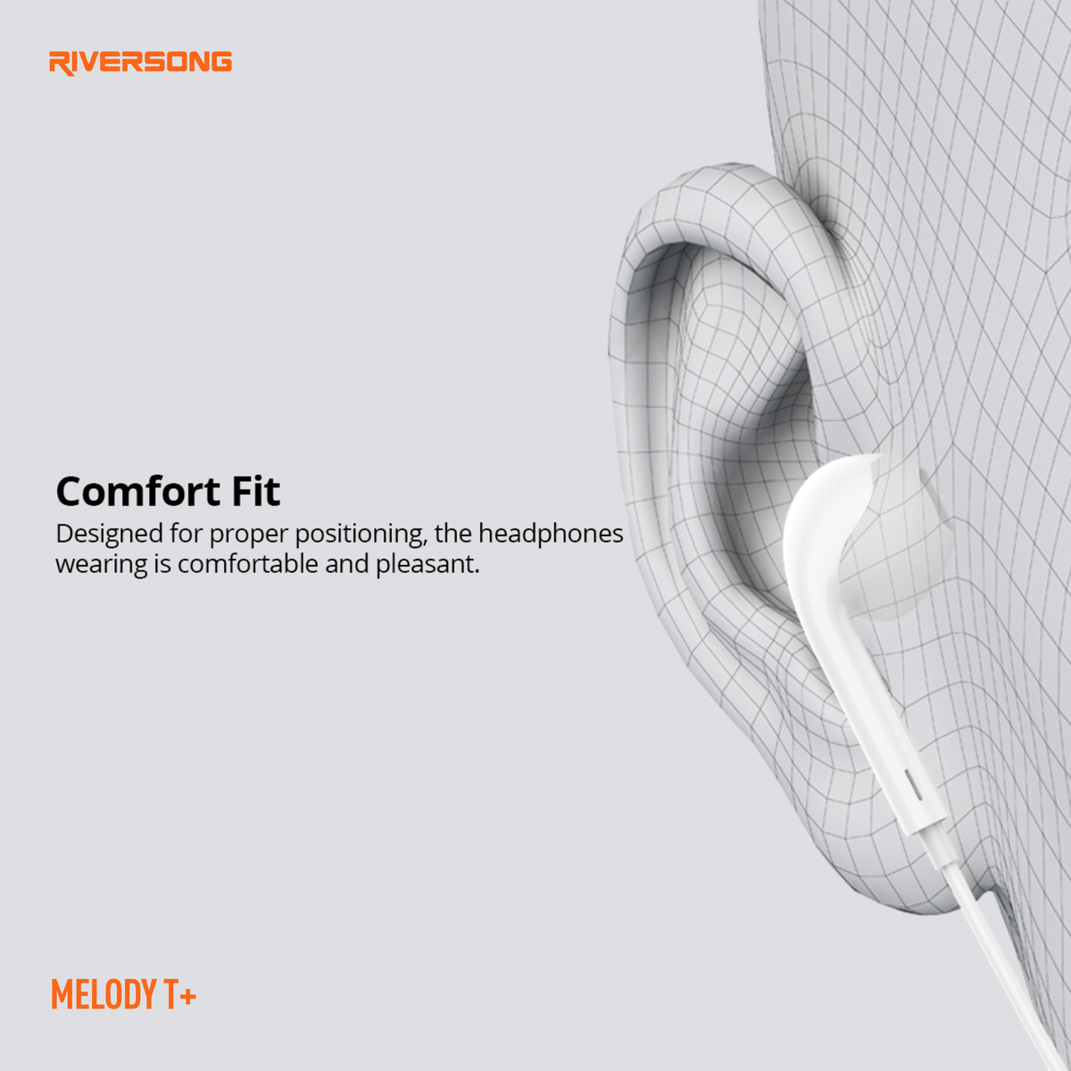 RIVERSONG Melody T+ Headset Earphones - EA130
