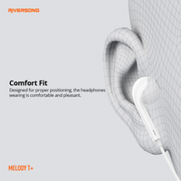 RIVERSONG Melody T+ Headset Earphones - EA130