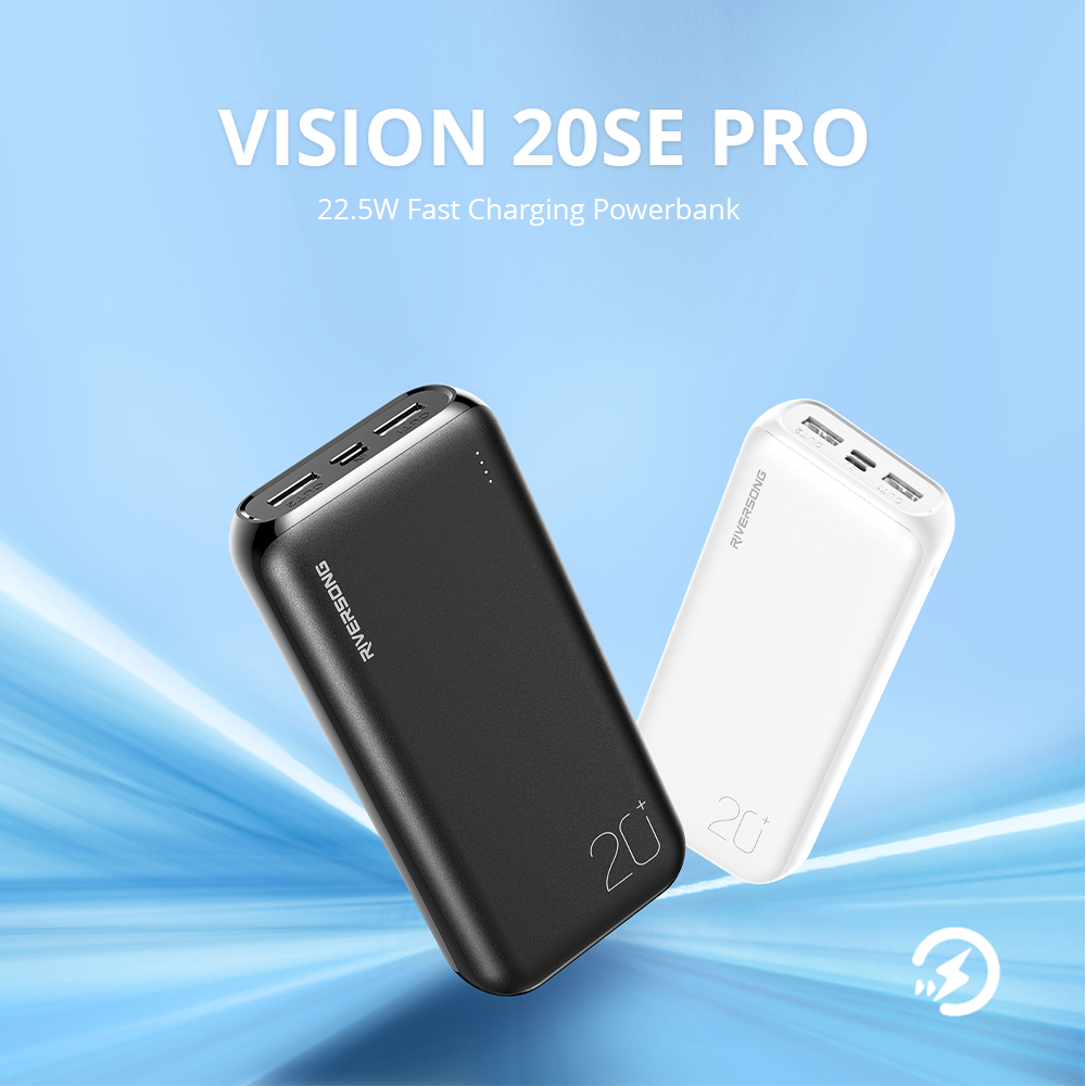 RIVERSONG Vision 20SE Pro (20000 mAh) PD power bank - PB84