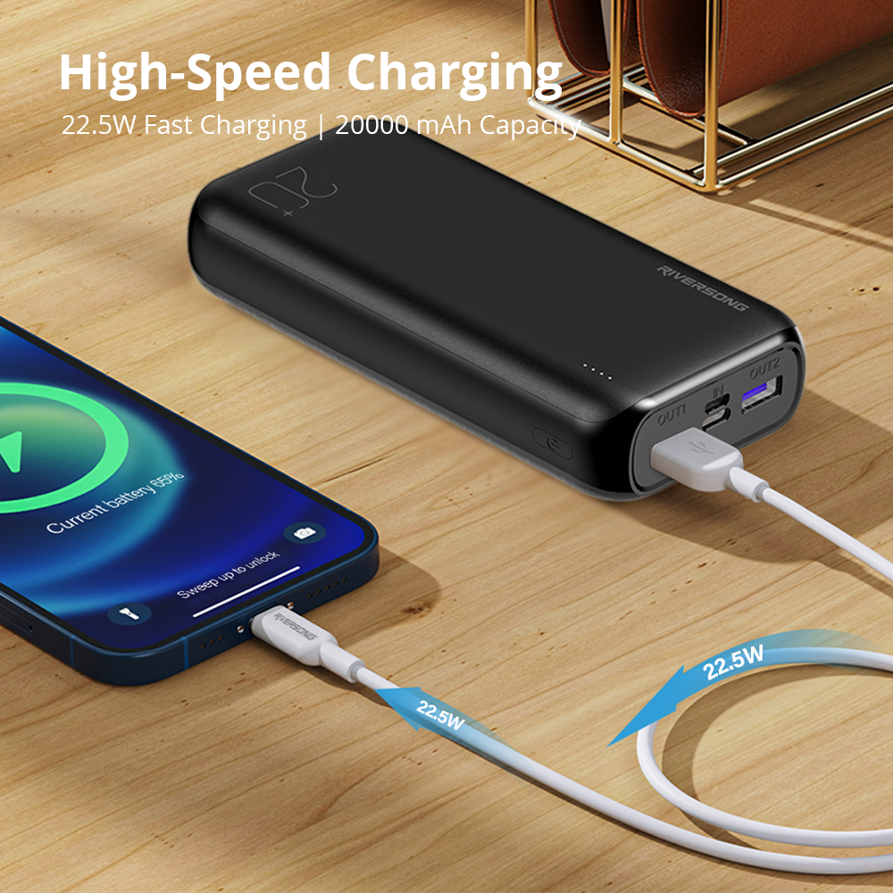 RIVERSONG Vision 20SE Pro (20000 mAh) PD power bank - PB84
