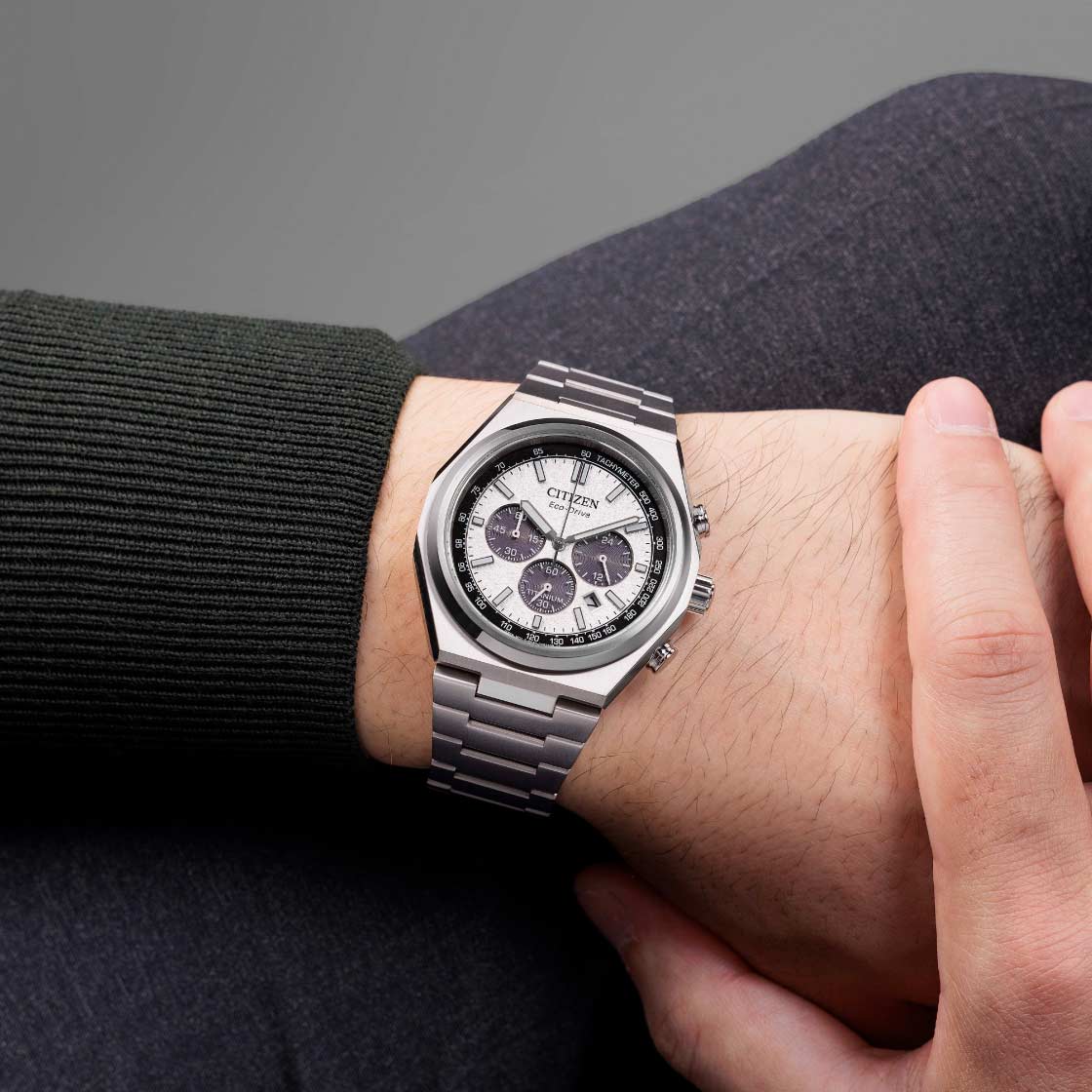 スタンダード　C510 CITIZEN CA4610-85A Zenshin Eco-Drive Chrono Super Titanium – GC