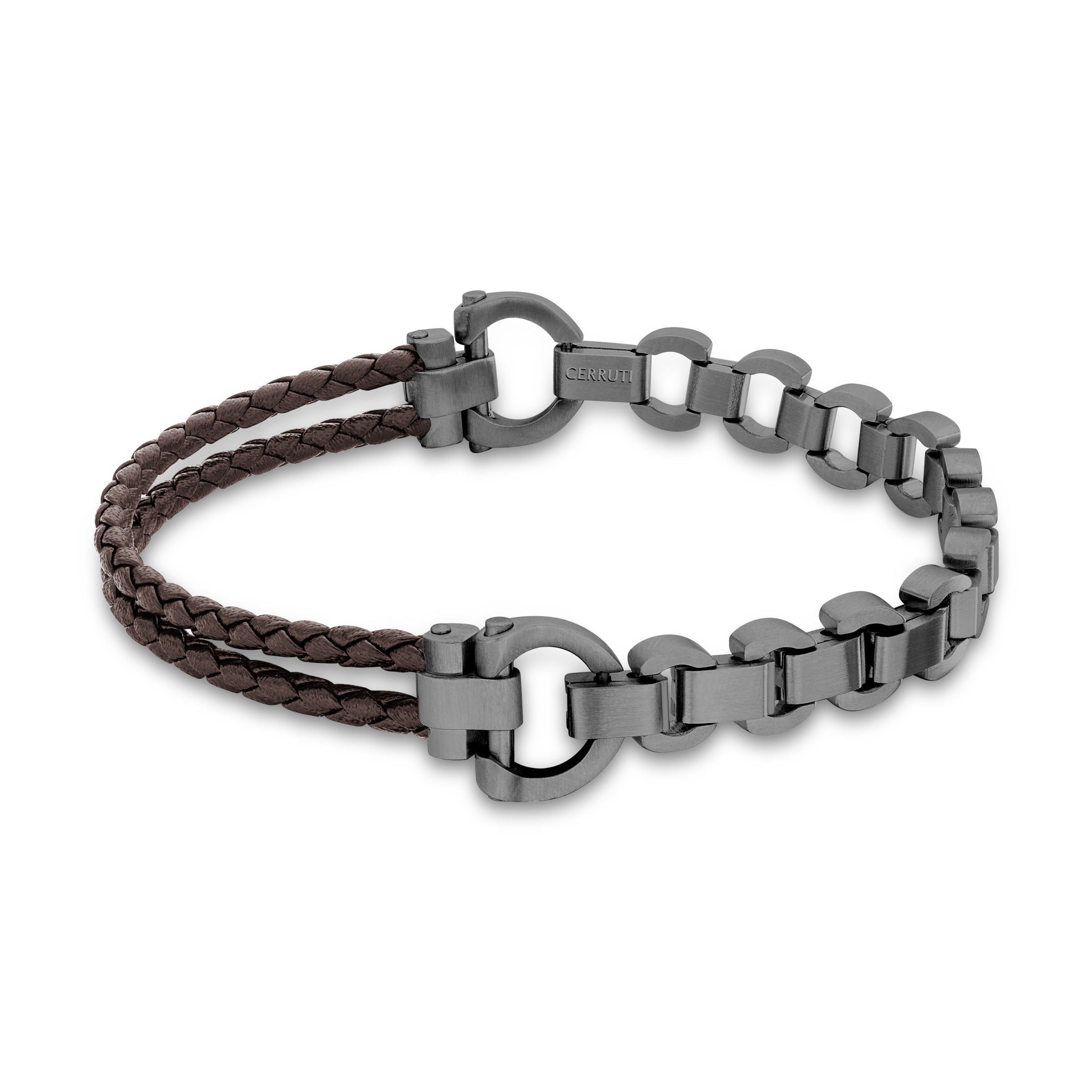Cerruti CIAGB0000903 Strings Steel and Leather Bracelet | Goldy.gr –  Κοσμηματοπωλείο Goldy