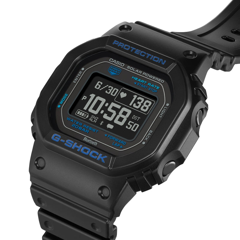 DW-H5600-1A2DR | G-SQUAD with Heart Rate Monitor