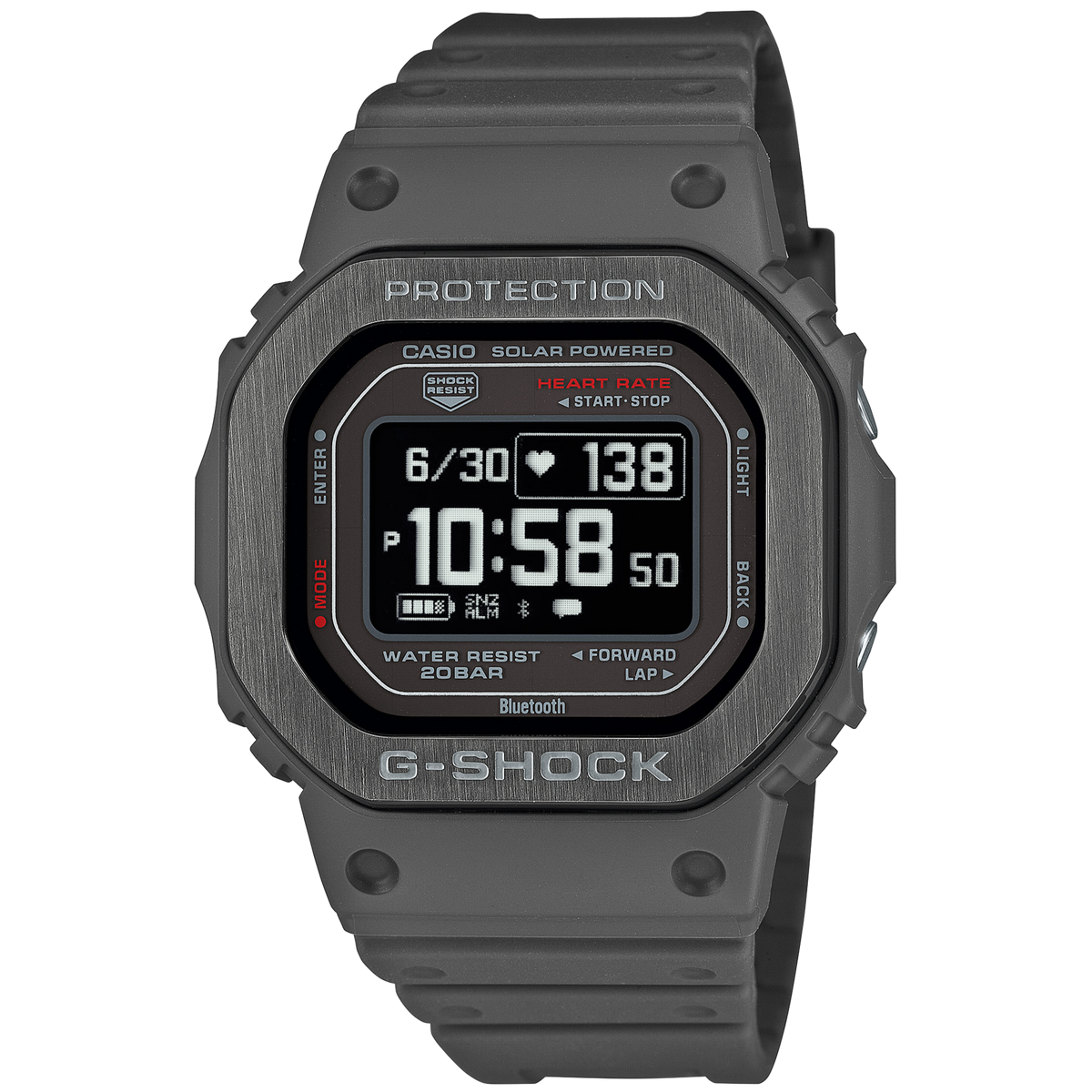 DW-H5600MB-8DR | G-SQUAD with Heart Rate Monitor