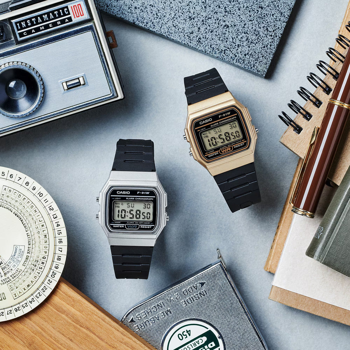 CASIO F-91WM-7ADF Vintage Unisex Watch