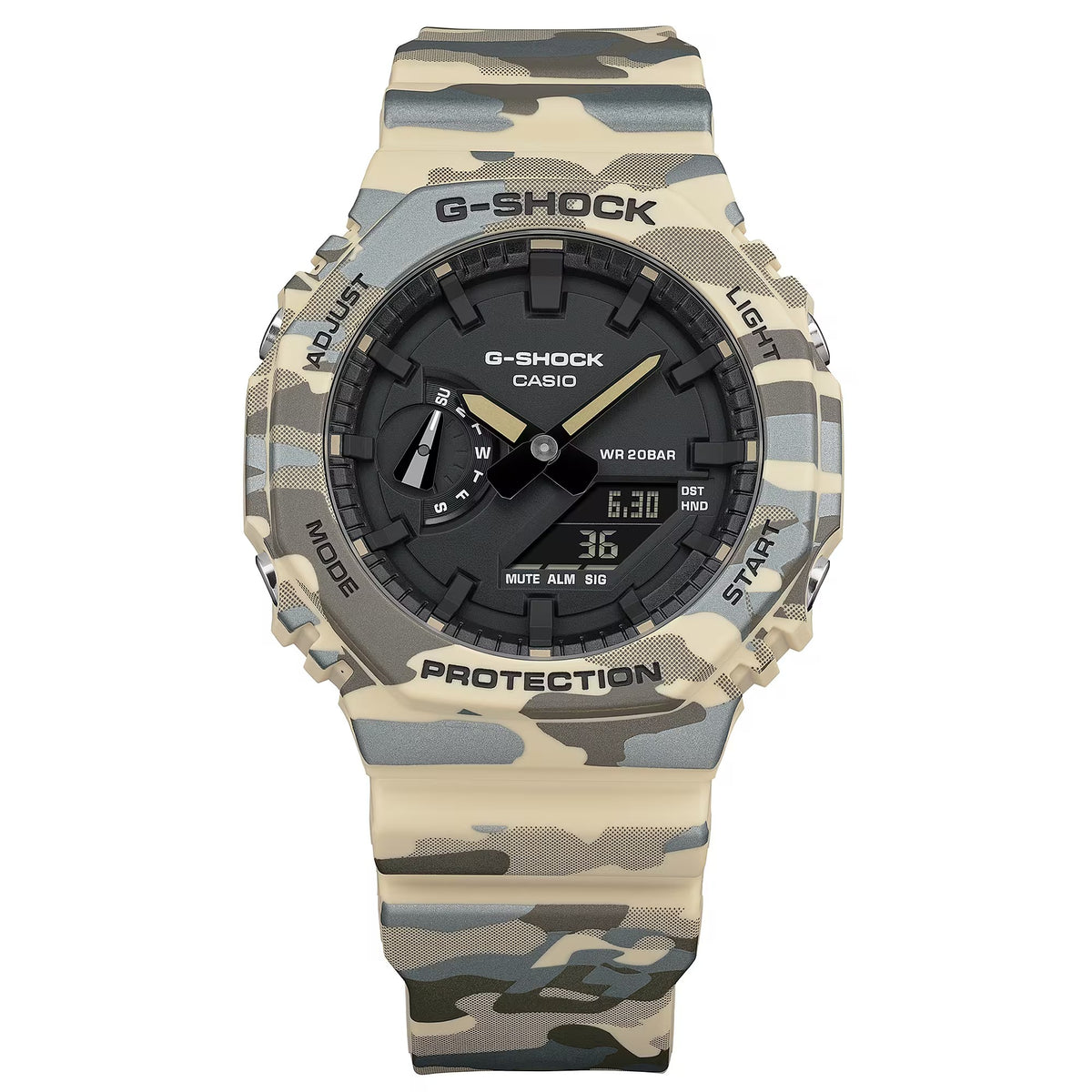 G-SHOCK GA-2100CM-5ADR Octagonal Bezel
