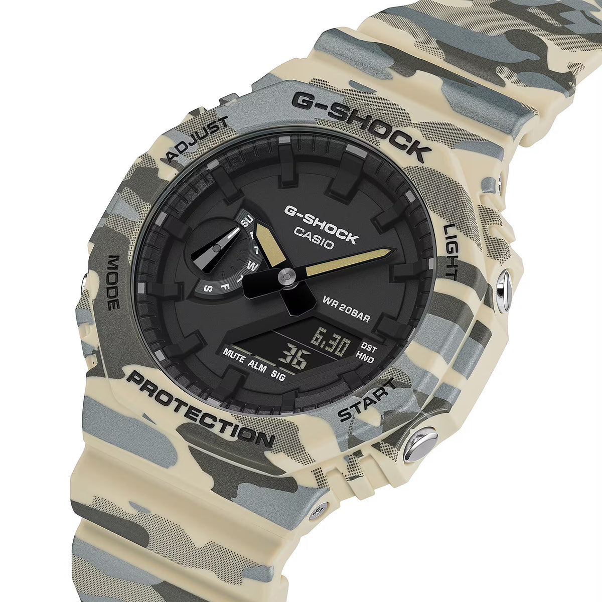 G-SHOCK GA-2100CM-5ADR Octagonal Bezel