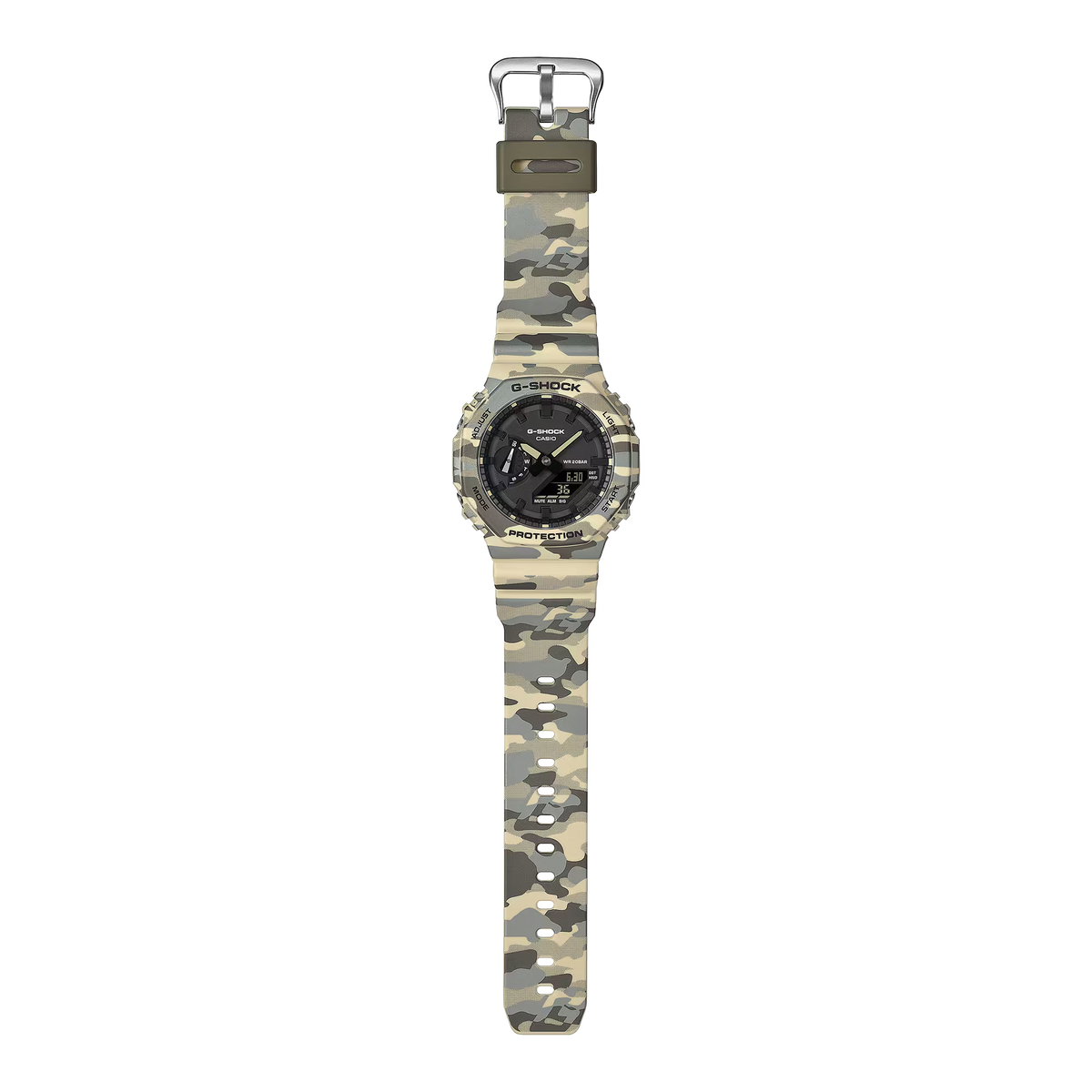 G-SHOCK GA-2100CM-5ADR Octagonal Bezel