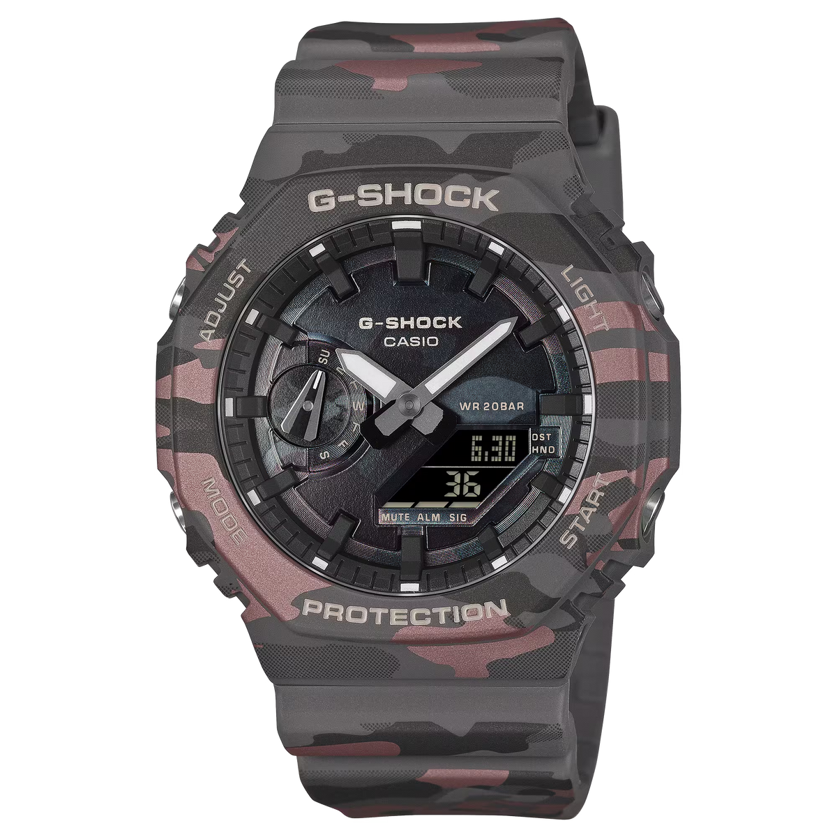G-SHOCK GA-2100CMD-8ADR Octagonal Bezel