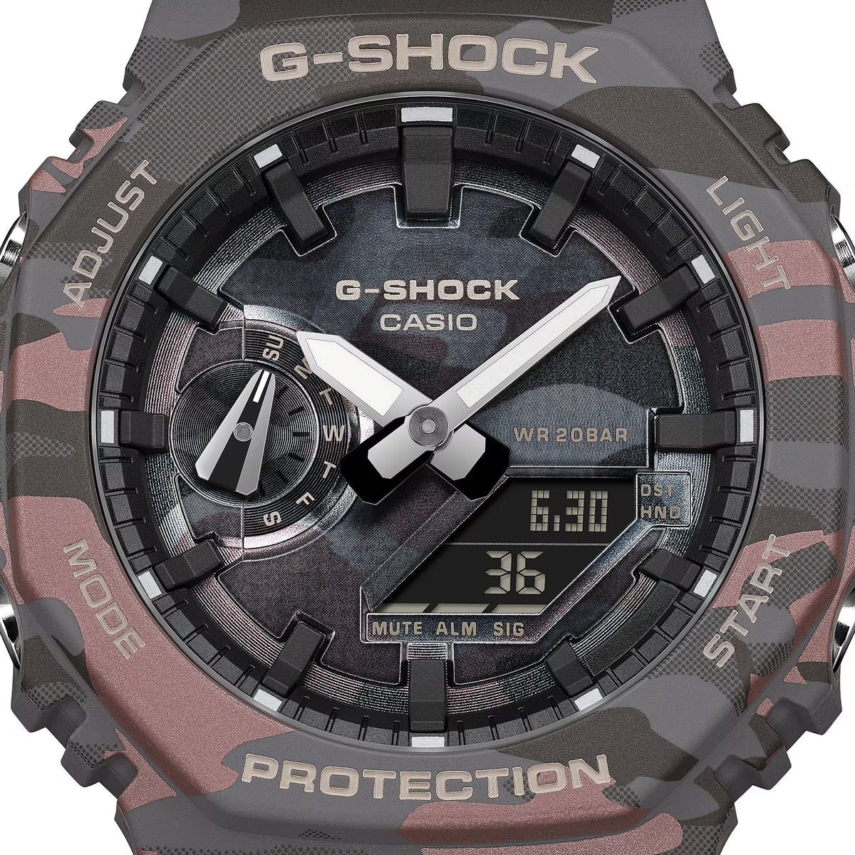 G-SHOCK GA-2100CMD-8ADR Octagonal Bezel