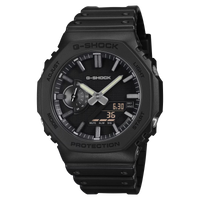 G-SHOCK GA-2100LXB-1ADR LUXE BLACK Octagonal Bezel