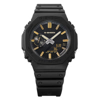 G-SHOCK GA-2100LXB-1A9DR LUXE BLACK Octagonal Bezel