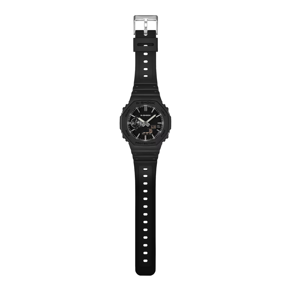 G-SHOCK GA-2100LXB-1ADR LUXE BLACK Octagonal Bezel