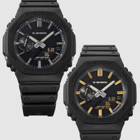 G-SHOCK GA-2100LXB-1A9DR LUXE BLACK Octagonal Bezel