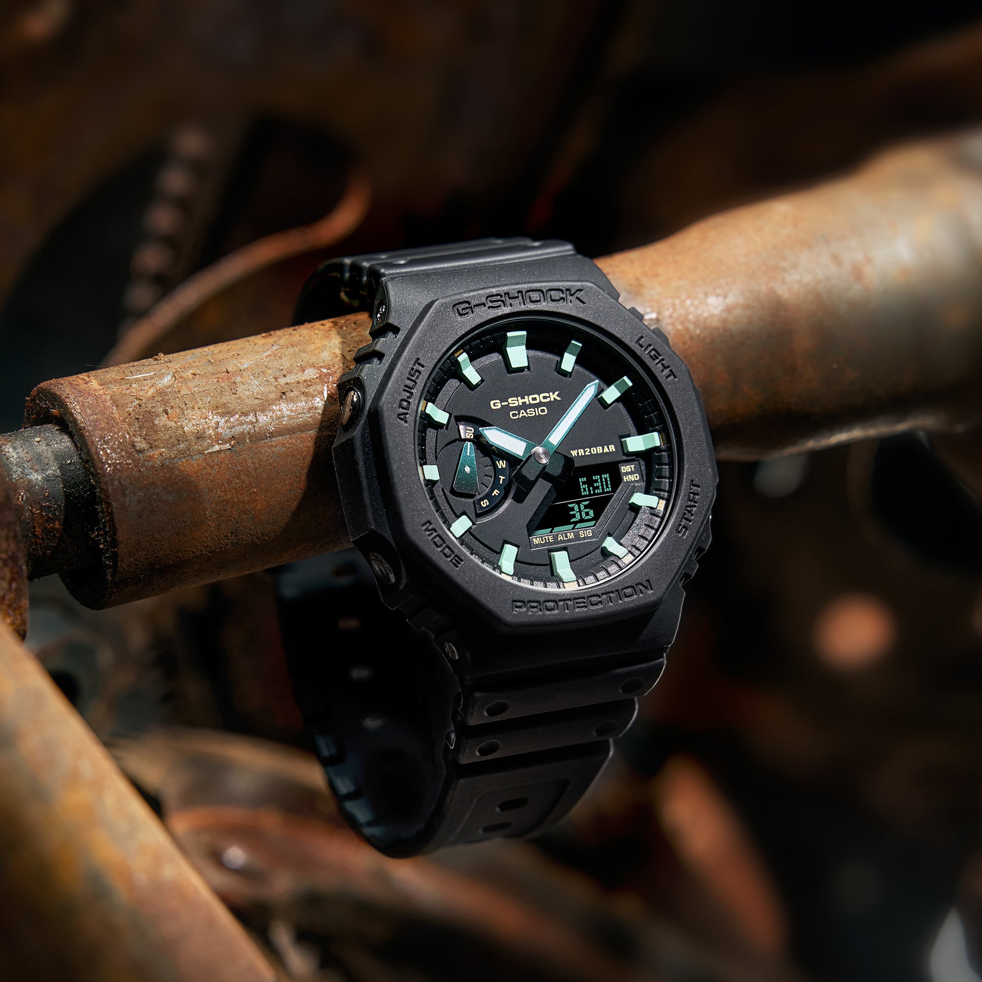 G-SHOCK GA-2100RC-1ADR Octagonal Bezel – GC Shop Egypt