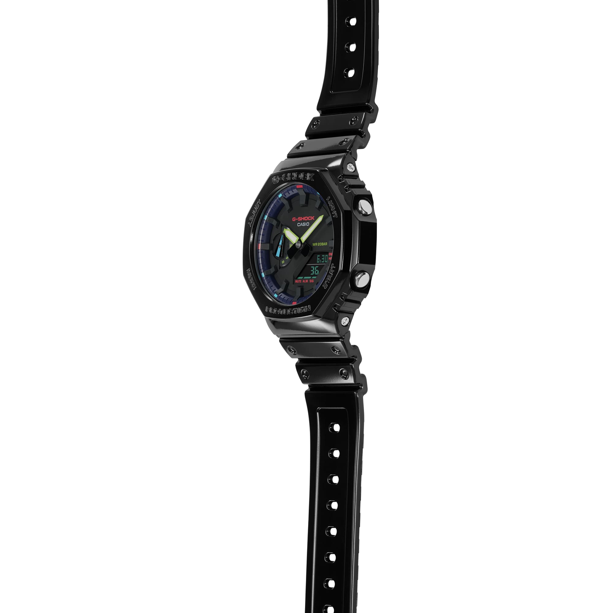 G-SHOCK GA-2100RGB-1ADR Octagonal Bezel – GC Shop Egypt