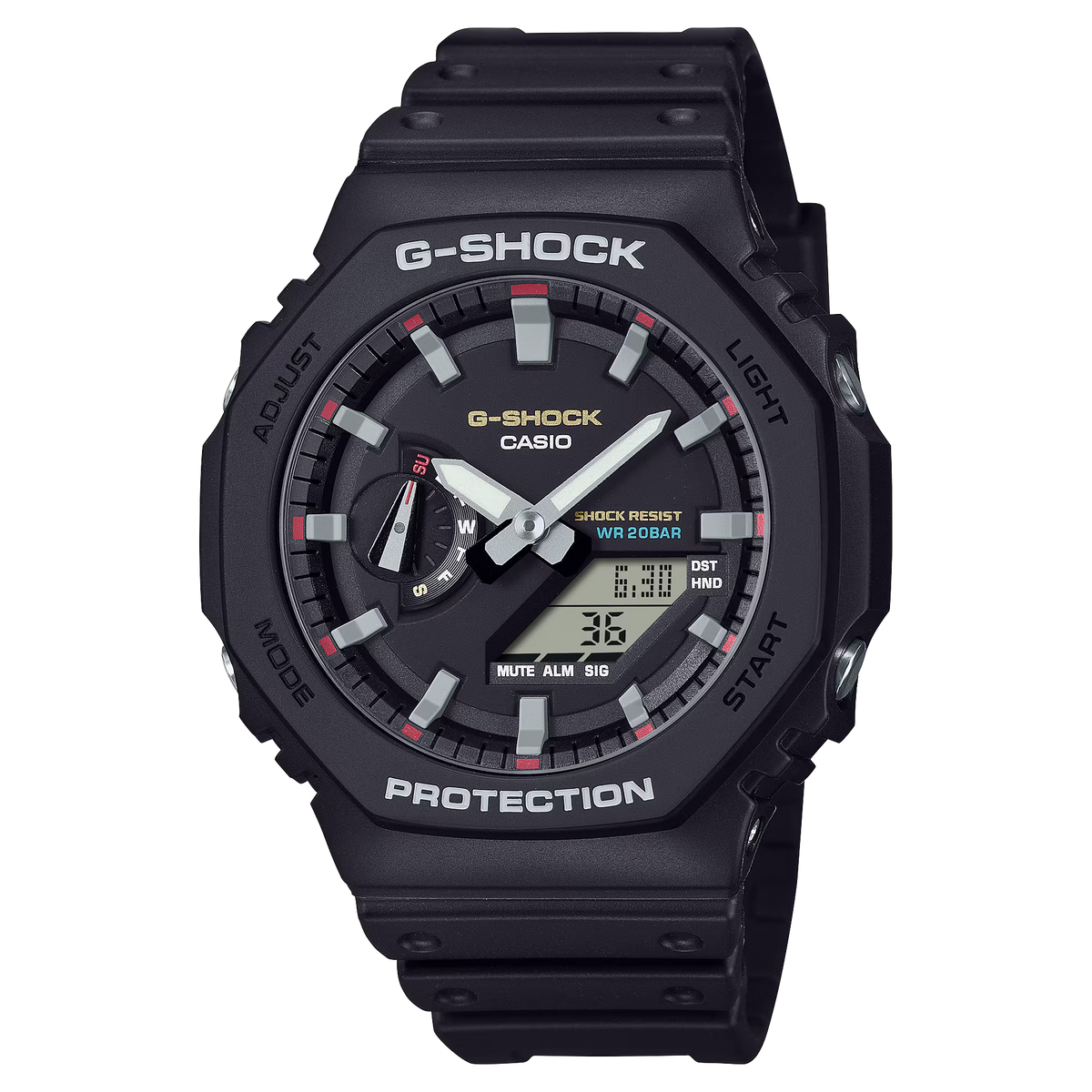 G-SHOCK GA-2100RL-1ADR Octagonal Bezel