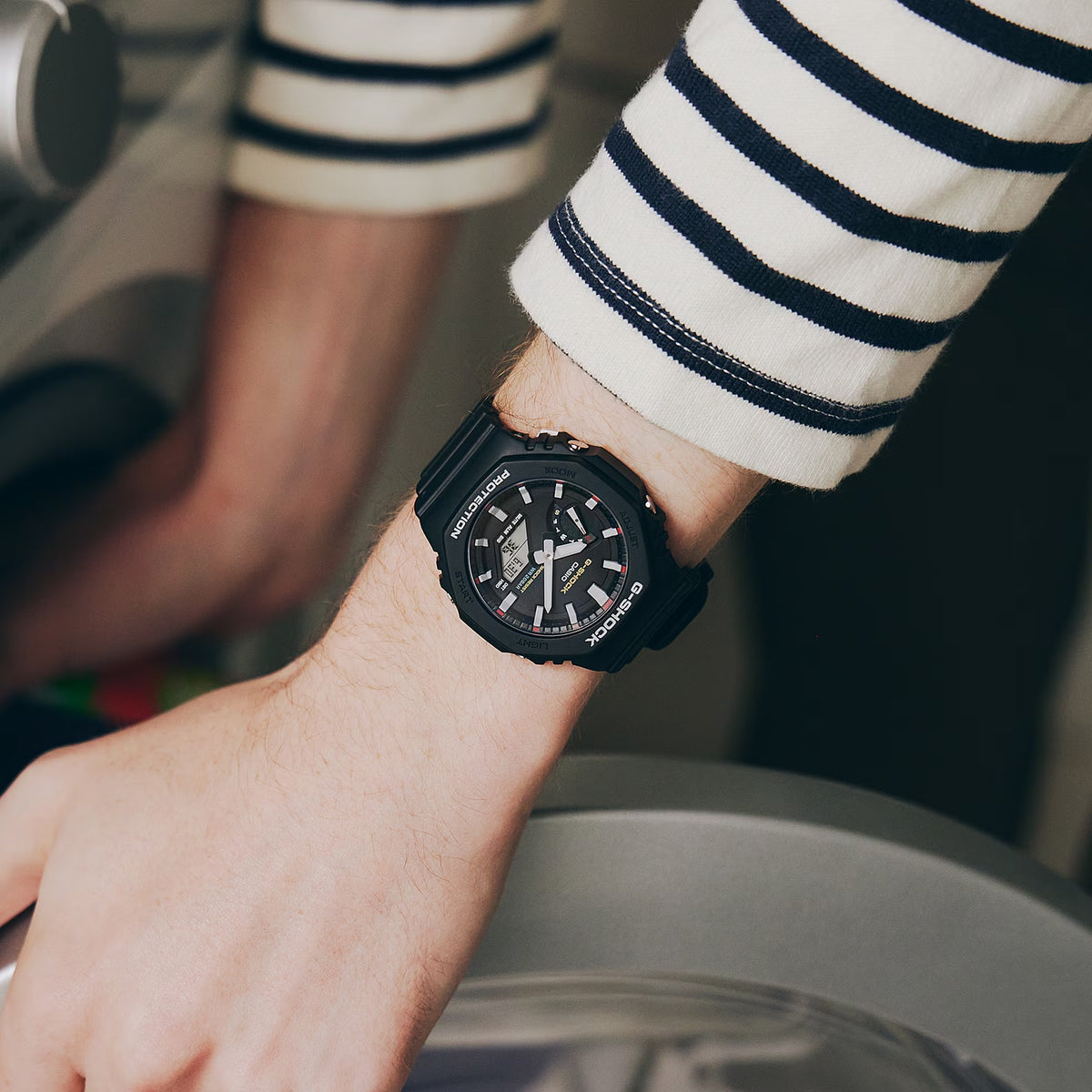 G-SHOCK GA-2100RL-1ADR Octagonal Bezel