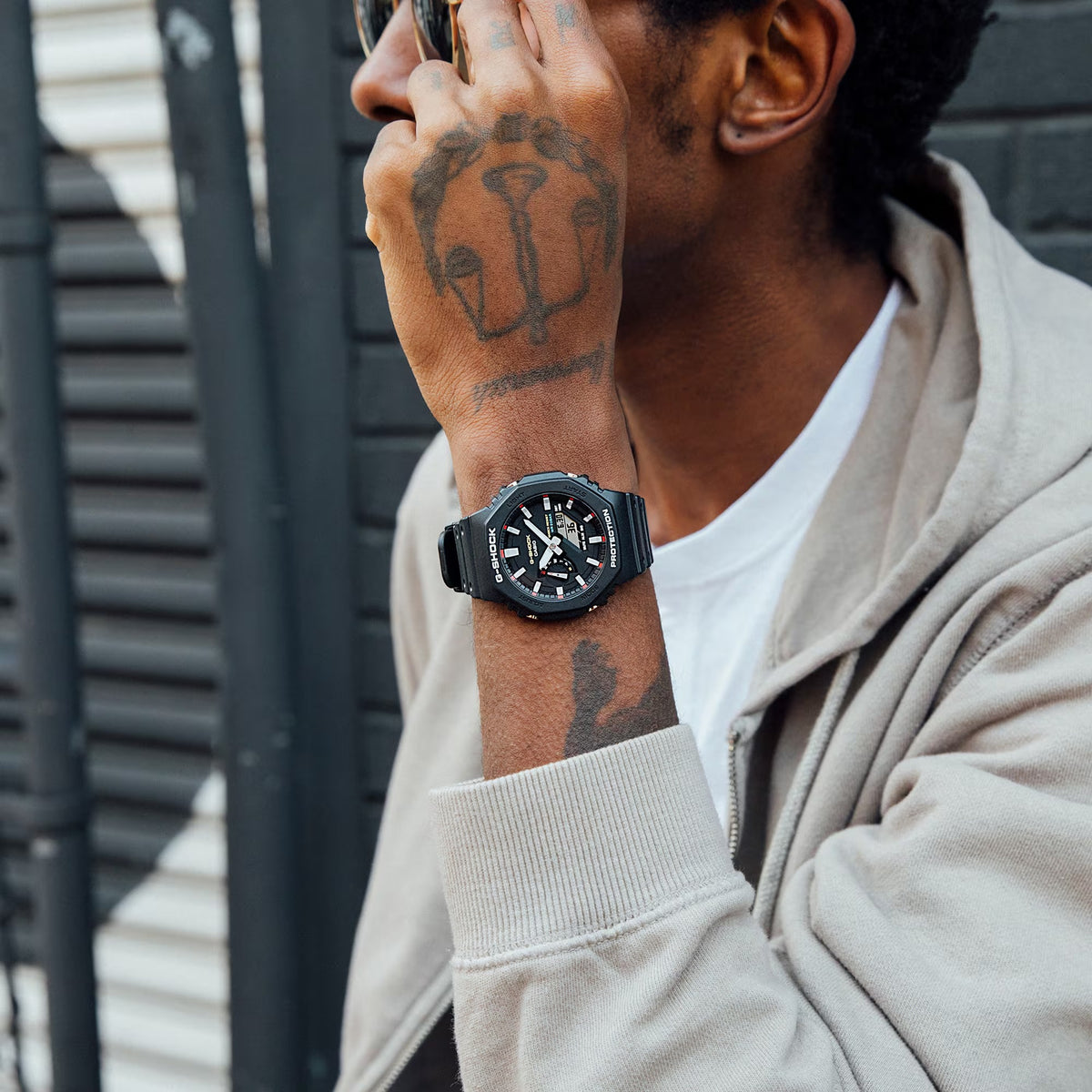 G-SHOCK GA-2100RL-1ADR Octagonal Bezel