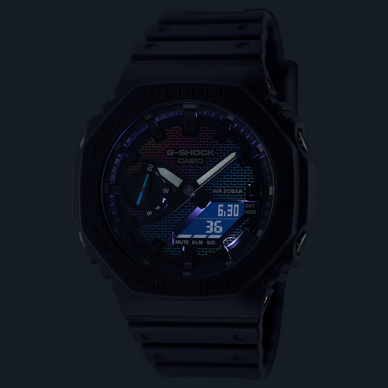 G-SHOCK GA-2100RW-1ADR Octagonal Bezel