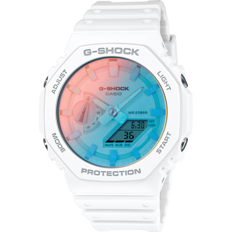 G-SHOCK GA-2100TL-7ADR Octagonal Bezel