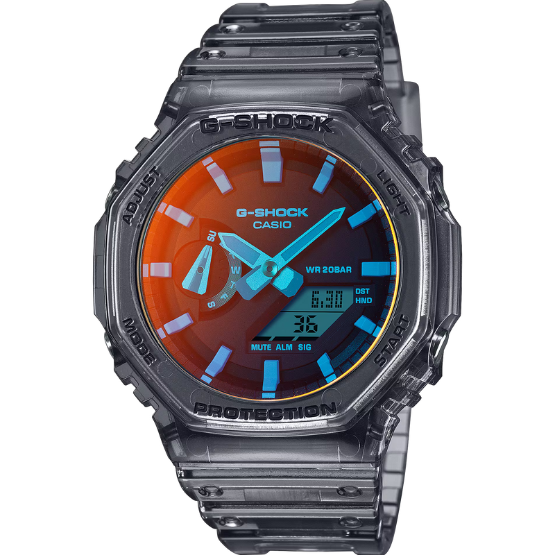 G-SHOCK GA-2100TLS-8ADR Octagonal Bezel