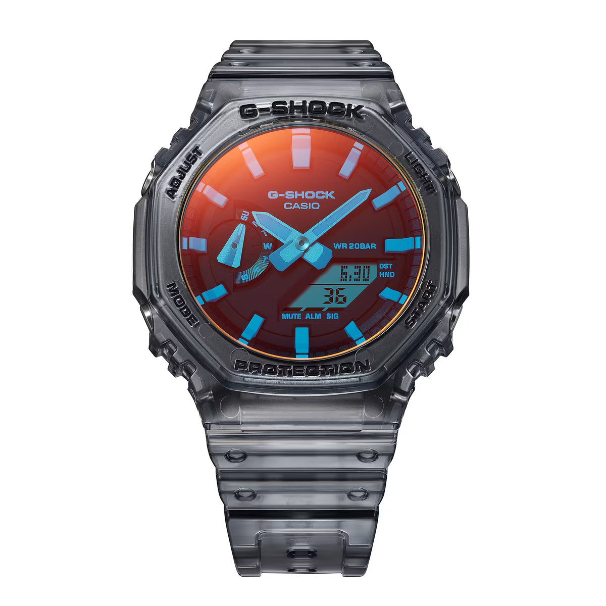 G-SHOCK GA-2100TLS-8ADR Octagonal Bezel