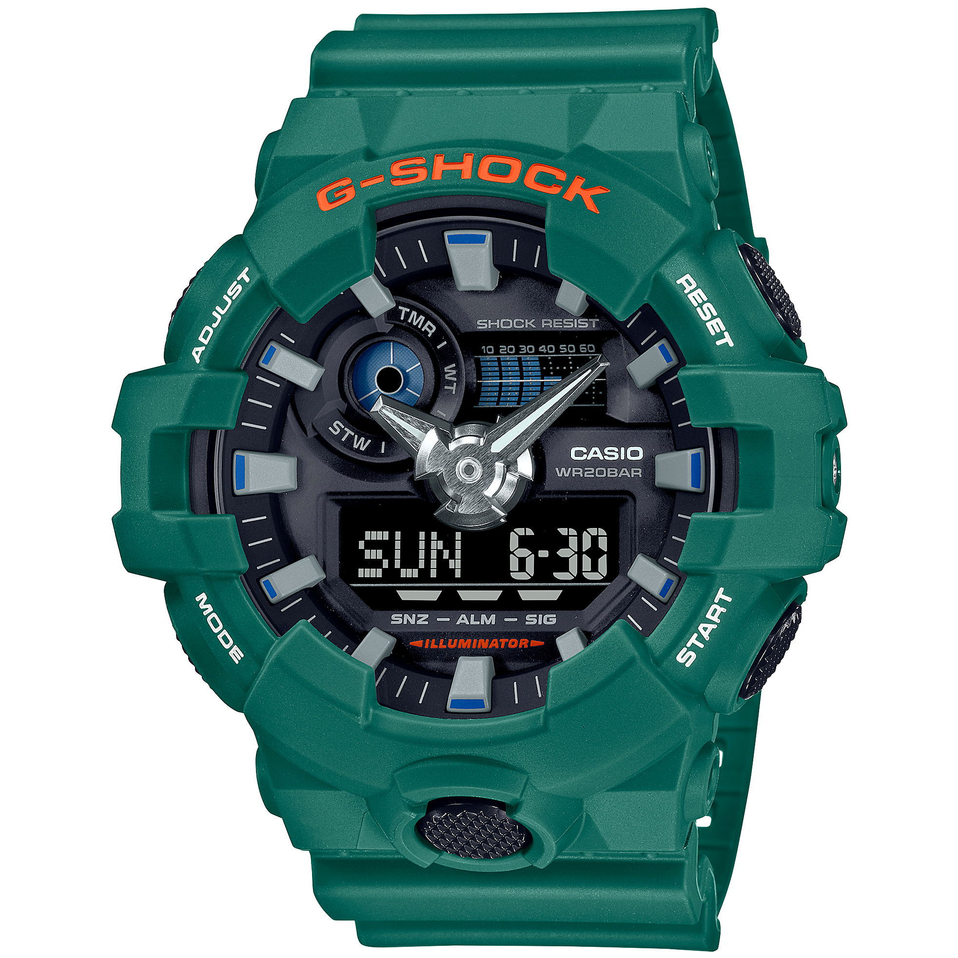G shock sales ga 700 size